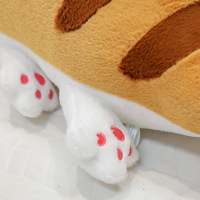 Peluche Chat Requin, Coussin Décoratif Mignon et Adorable, Jouet Géant Chat Requin, Jouet Apaisant pour Enfants, Chat Requin Célèbre sur Internet
