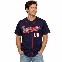 Maillot de baseball personnalisé en soie/coton tissé de 220 grammes, motif léopard vintage, col en V, coupe ample, qualité supérieure, vente en gros