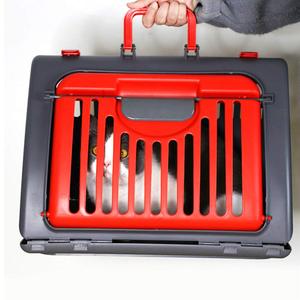 Petdom Designs - Sac de transport pliable pour animaux de compagnie avec lit imperméable - Porte avant en plastique pliable - Product Image 1