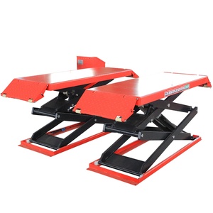 Sollevatore Idraulico a Forbice Ultra Sottile a Doppio Cilindro per <span class=keywords><strong>Auto</strong></span>, Sollevatore Rapido 3.5T Capacità 1850mm Altezza Massima, Attrezzatura per Veicoli - Product Image 5