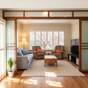 Hot Sale Customized Minimalist Aluminum Sliding Glass Door Laminated Glass Noise Reduction Waterproof for Living Room - Product Image 1