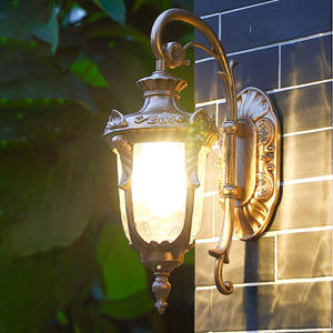 Lampes murales extérieures vintage modernes noires, luminaires muraux de jardin, <span class=keywords><strong>luminaire</strong></span> extérieur en provenance de Chine, lanterne - Product Image 5