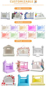 Bán Hot thương mại PVC màu hồng <span class=keywords><strong>Inflatable</strong></span> thư bị trả lại nhà nhảy lâu đài cho trẻ em nhảy lâu đài đám cưới Bouncer - Product Image 6