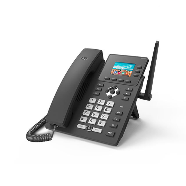 SIP GSM Network Desktop Phone Fixed Wireless VOIP with SIM Card POE 4G WIFI IP  School Office Hotel Home