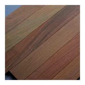 Natural Smooth Hard Red Sandalwood Solid Wood Floor Red Heavy Ant Wood Hotel Bedroom Home Decoration Design