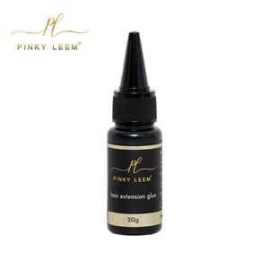 Pinky leem Vente en gros de colle adhésive incolore pour extensions de cheveux, colle à cheveux ultra forte, tenue ultra forte, colle à cheveux transparente, lumière UV, colle à cheveux LED - Product Image 4