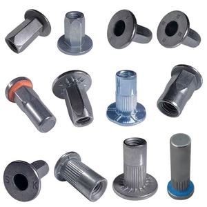 Đánh bóng thép carbon Đầu phẳng cơ thể lục giác đinh tán hạt bên trong thiết kế bên ngoài - Product Image 2