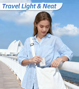 Chargeur GaN à charge rapide PD30W pour dropshipping, prise EU/<span class=keywords><strong>USA</strong></span>, câble rétractable pliable de 75 cm, chargeur de montre portable dissimulé - Product Image 6