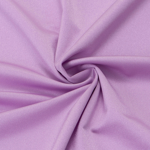 Solid <b>Light</b> Purple 100% Polyester Fabric Smooth Soft Wrinkle Resistant Elastic Textile For Women Dress Lining Stage Costume - Product Image 1