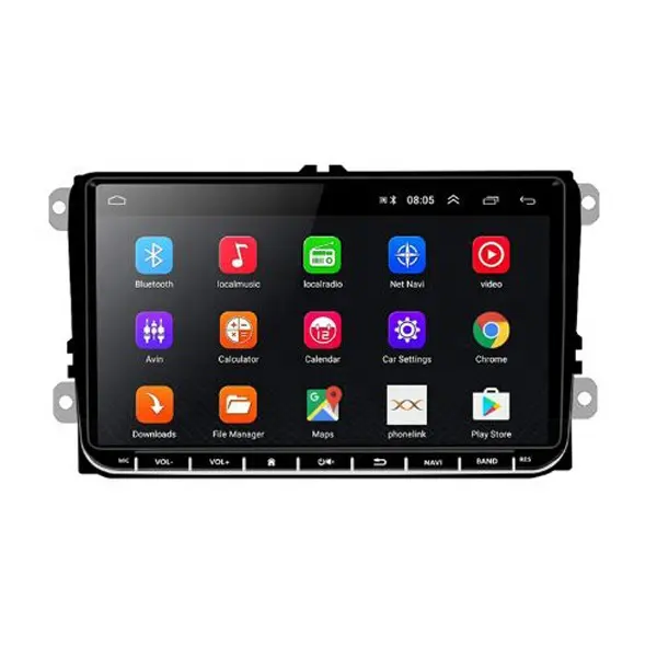 Universal 9'' android car auto stereo support MIRROR LINK car radio GPS navigation For VW Golf 5 Golf 6 Polo Passat B5 B6 Jetta