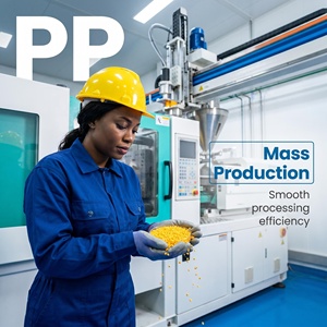 Granulés de polypropylène renforcé de fibres de verre (PP GF 10%-40%) de qualité injection, haute résistance, pour pièces automobiles et couvercles de moteur - Product Image 2