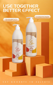 Salon <span class=keywords><strong>professionnel</strong></span> nettoyage en profondeur shampooing <span class=keywords><strong>sans</strong></span> <span class=keywords><strong>silicone</strong></span> shampooing cheveux moelleux pour utilisation de cheveux gras - Product Image 4