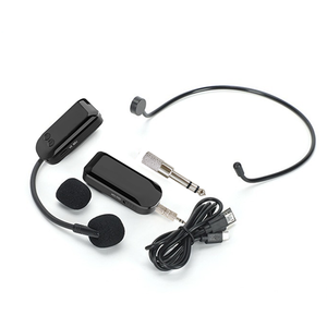 Cuffie per microfono Wireless ricaricabili da 2.4G 2 pollici amplificatore vocale altoparlanti da palco per <span class=keywords><strong>insegnanti</strong></span> guide turistiche, istruttori di Fitness - Product Image 3