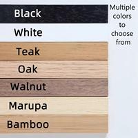 Supports de cartes de table en bois de noyer pour décoration de mariage, présentoirs de cartes de nom, supports de menu en bois, bases en bois