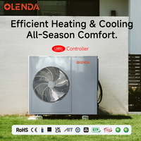 Bomba de Calor de Aire a Aire R32 de 9.5KW, Monobloque Metálica de Alta Eficiencia Energética para Hogares, Hoteles y Exteriores, con Certificación CE