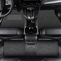 Ensemble de 4 tapis de voiture universels en PVC pour SUV Van Truck Auto Decor Accessoires