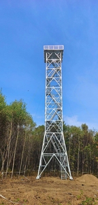 Tùy chỉnh góc thép không dây Viễn Thông <span class=keywords><strong>Wifi</strong></span> tháp cho truyền tín hiệu không dây 15m-200m Chiều cao nhúng nóng mạ kẽm - Product Image 5