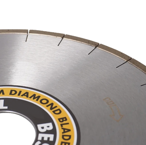 Hoja de sierra de diamante circular segmentada de acero cerámico TGS para corte de azulejos de mármol de <span class=keywords><strong>granito</strong></span> soldado con láser prensado en caliente OEM caliente - Product Image 4