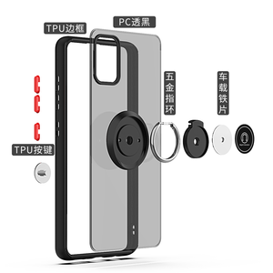 GSCASE Wholesale 360 Ring Kickstand Phone Accessories Frosted Matte Cover pour samsung S25 Edge Mobile Shell Cases S25 ultra - Product Image 4