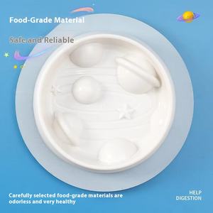 애완 동물을위한 도매 별 모양의 슬로우 볼 미끄럼 방지 노크 방지 개 고양이 사료 그릇 새 피더 제작 개 사료-GRADE 소재 신규 - Product Image 3