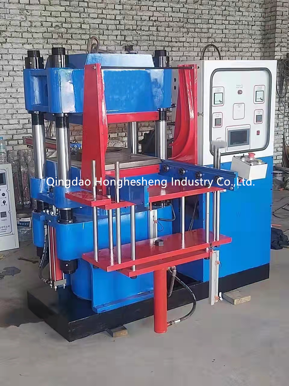 2RT 600x600 Rubber Vulcanizing Press Machine Hydraulic Press Machine