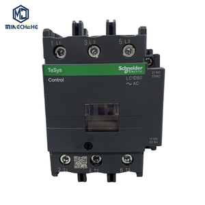 Contactor Estilo Elemecanique LC1D80M7 LC1D80Q7 LC1D80F7 80A 3 Polos 22kW 50Hz 60Hz Componente de Control Eléctrico para Montaje en Riel DIN - Product Image 1