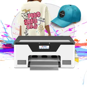 SK-A3 Sunika High Quality Low Power Aqueous 33cm Fabric White Ink DTF Printer T-shirt dtf transfert With Epson Printhead