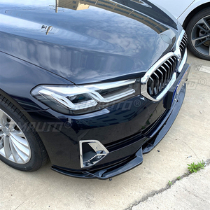 Para BMW Serie 5 G30 G31 520i 525i 530i 2021+ Kit de carrocería: Labio de parachoques delantero, alerón, difusor, divisores, faldones, cubierta protectora y embellecedor - Product Image 5