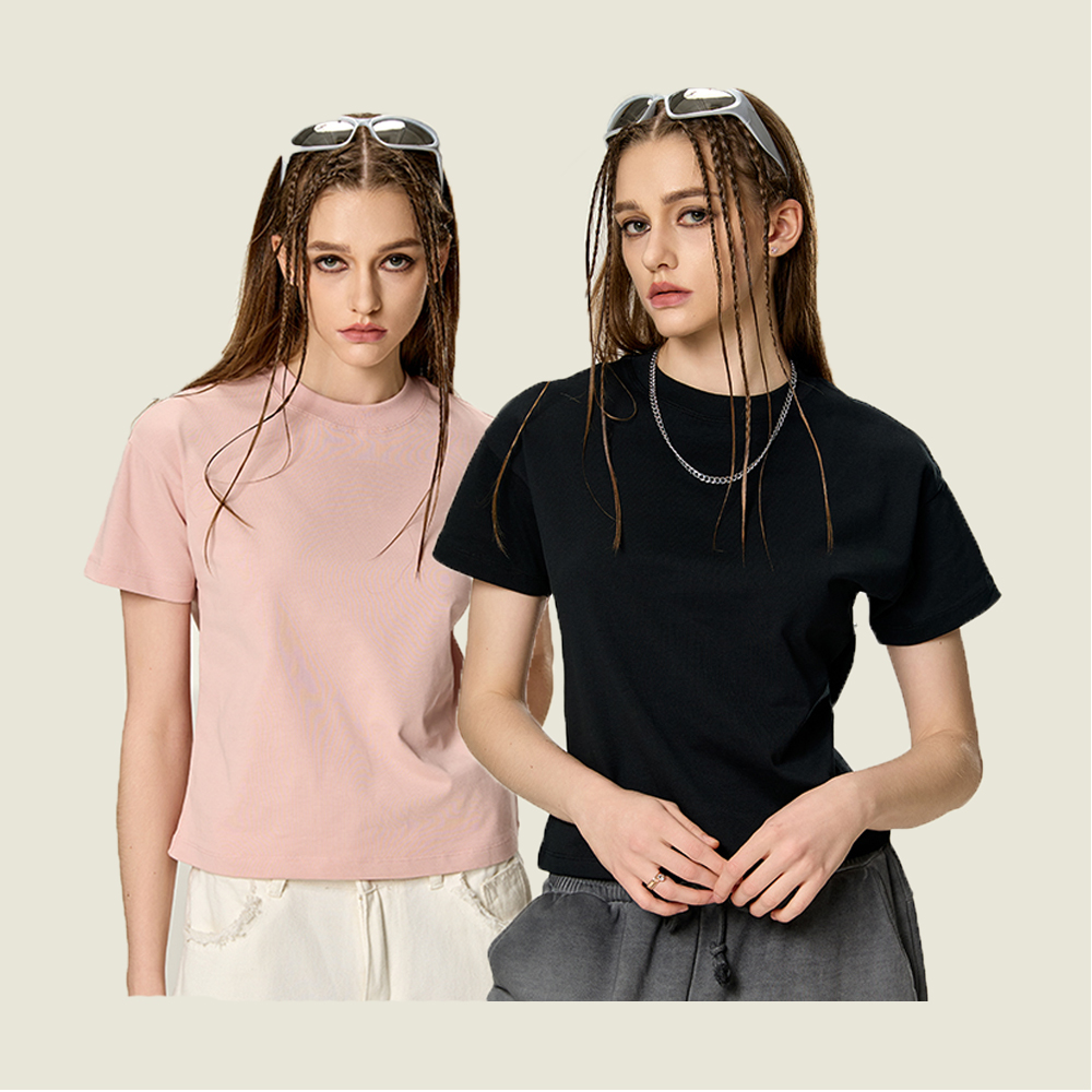 Women Sports Crop Tops Short Sleeve Tshirt High Round Neck Tight Blank Skinny Yoga Tshirts for Girls