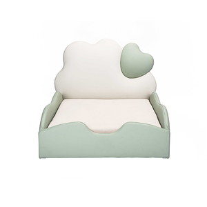 Cama para mascotas personalizable con estilo 2024, algodón lavable suave de lujo con piel sintética de goma de terciopelo, diseños para mascotas pequeñas - Product Image 4