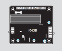 Régulateur de tension automatique AVR Nidec Leroy Somer authentique, stabilisateur de tension d'alternateur diesel AVR R130 R211 R212