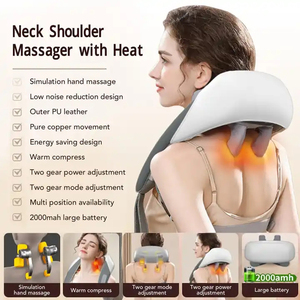 Masseur intelligent et confortable 6D Shiatsu pour le dos et le cou, <span class=keywords><strong>appareil</strong></span> de <span class=keywords><strong>massage</strong></span> pour soulager les douleurs aux épaules - Product Image 4
