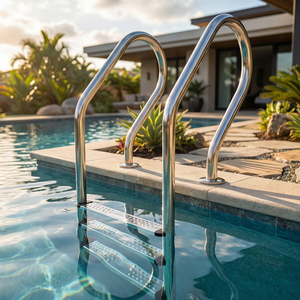 Échelles de <span class=keywords><strong>piscine</strong></span> de haute qualité en acier inoxydable pour piscines <span class=keywords><strong>hors</strong></span> <span class=keywords><strong>sol</strong></span> - Product Image 5