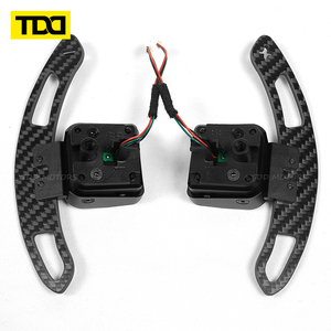 Palancas de cambio magnéticas de fibra de carbono TDD compatibles con SEAT Leon Cupra 2013-2020 - Product Image 1