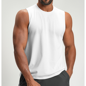 Canotta da Uomo per Corsa e Allenamento all'Aperto in Poliestere, Traspirante e ad Asciugatura Rapida, per Palestra e Fitness - Product Image 2