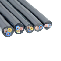 Câble d'alimentation flexible multiconducteur en caoutchouc Huaqi H07RN-F 3X1.5/3X2.5/3X3.5mm² Cuivre IEC 60227 CE ROHS