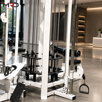 MRD-B1400-2 Equipo de Gimnasio Multifuncional Comercial de 4 Estaciones, Máquina de Entrenamiento de Fuerza Multifuncional para Gimnasio