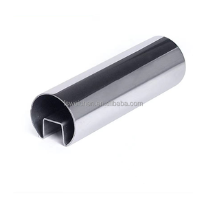 <span class=keywords><strong>Tubo</strong></span> <span class=keywords><strong>de</strong></span> pasamanos ranurado <span class=keywords><strong>redondo</strong></span> | Riel superior <span class=keywords><strong>de</strong></span> acero inoxidable para Sistema <span class=keywords><strong>de</strong></span> barandilla <span class=keywords><strong>de</strong></span> vidrio, balaustrada <span class=keywords><strong>de</strong></span> escalera y balcón sin marco - Product Image 2