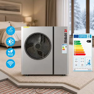 Nouvelle pompe à chaleur 3-en-1 R32 8,2 kW offrant chauffage/refroidissement et eau chaude sanitaire avec mode de fonctionnement à double système - Product Image 2