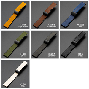 Grimpeur fermeture à boucle magnétique universel 20mm <span class=keywords><strong>22mm</strong></span> cuir Silicone remplacement <span class=keywords><strong>bracelet</strong></span> de <span class=keywords><strong>montre</strong></span> pour <span class=keywords><strong>Samsung</strong></span> <span class=keywords><strong>Galaxy</strong></span> bande de <span class=keywords><strong>montre</strong></span> intelligente - Product Image 6
