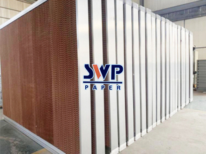 Tổ ong làm mát bay hơi miếng đệm nhà kính gà thịt gia cầm làm mát không khí hiệu quả cho thiết bị chăn nuôi - Product Image 4