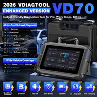 Herramienta de Diagnóstico Inteligente 2 en 1 para Autos VD70, Codificación de ECU, Inmovilizador de Vehículos, Lector de Códigos IMMO, Programador de Llaves para Autos (Envío desde Almacén en EE. UU.)