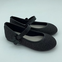 Nouvelles ballerines tendance, chaussures décontractées, dessus en PU, confortables, souples, légères, avec bande élastique, doublure en coton pour enfants