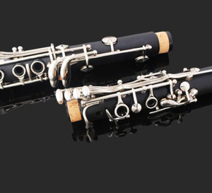 <span class=keywords><strong>Clarinetto</strong></span> in Si Bemolle <span class=keywords><strong>a</strong></span> 17 Chiavi, Strumento <span class=keywords><strong>a</strong></span> <span class=keywords><strong>Fiato</strong></span> Nero con Custodia - Product Image 6