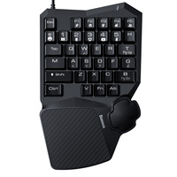 GK01 GAMO Keyboard Gaming Berkabel dan Throne Eat Chicken Artifact Keyboard Gaming Teclado untuk Ponsel Tablet