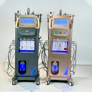 Appareil professionnel 10-en-1 à jet d'oxygène Hydra Beauty compatible US avec écran tactile pour la microdermabrasion et la technologie <span class=keywords><strong>DERM</strong></span> - Product Image 2