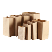 Kraft Fast Food Pain Hamburg Sandwich Sac en papier jetable