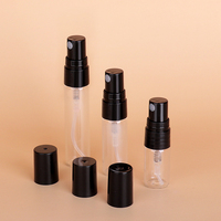 En stock 2ml 3ml 5ml 10ml échantillon en verre flacons de parfum atomiseurs de pulvérisation vides flacon de brouillard pour emballage de cosmétiques