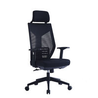 Dernier modèle économique de chaises d'ordinateur rotatives ergonomiques en tissu maillé chaises de bureau et secrétaire pivotantes