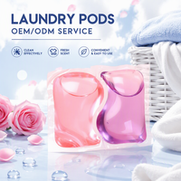 Meilleures ventes en Europe : Capsules de lessive 2-en-1 jetables avec billes de parfum pour vêtements